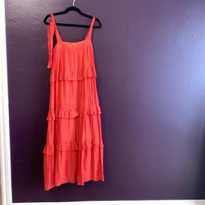 Flying tomato tired maxi dress NWT